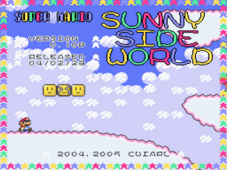 Sunny Side World Title Screen